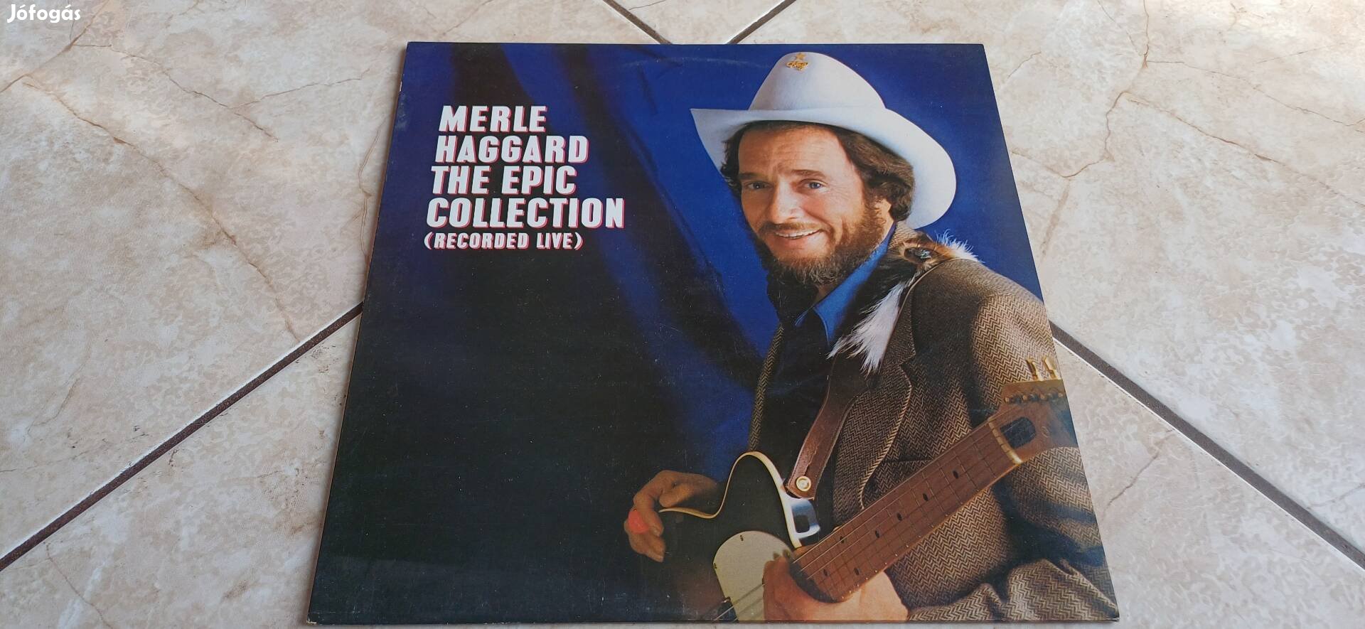 Merle Haggard bakelit hanglemez