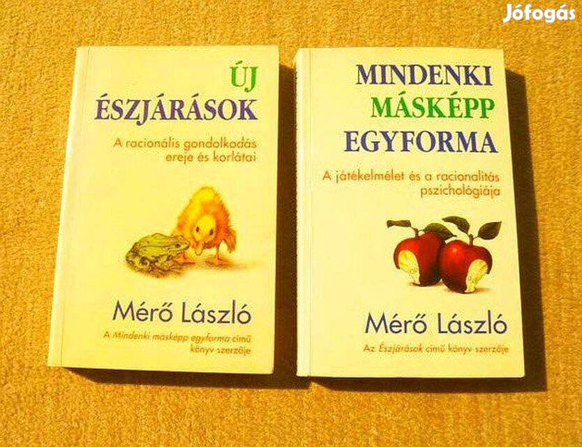 Mérő László: Új észjárások, Mindenki másképp egyforma - Új, olvasatlan