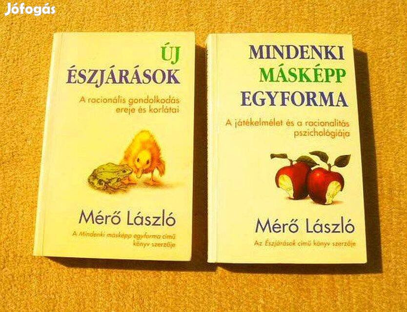 Mérő László: Új észjárások, Mindenki másképp egyforma - Új könyvek