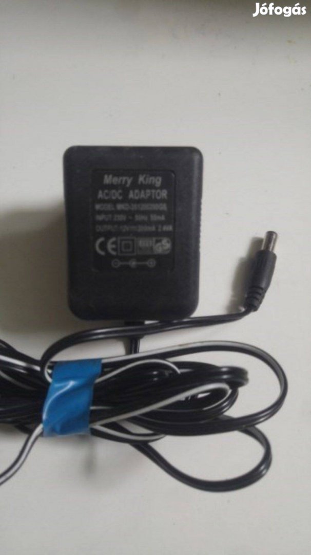 Merry King adapter DC 12V / 200mA