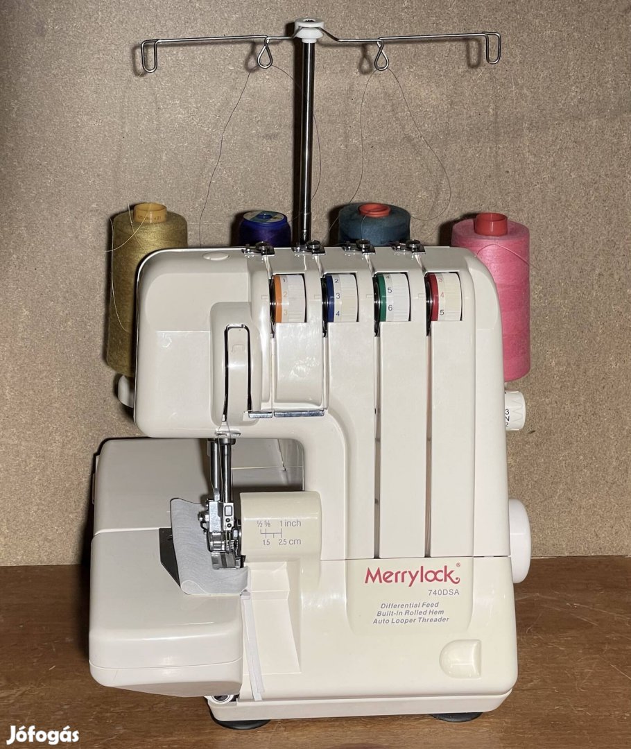 Merrylock 740DSA interlock overlock varrógép (eladva)