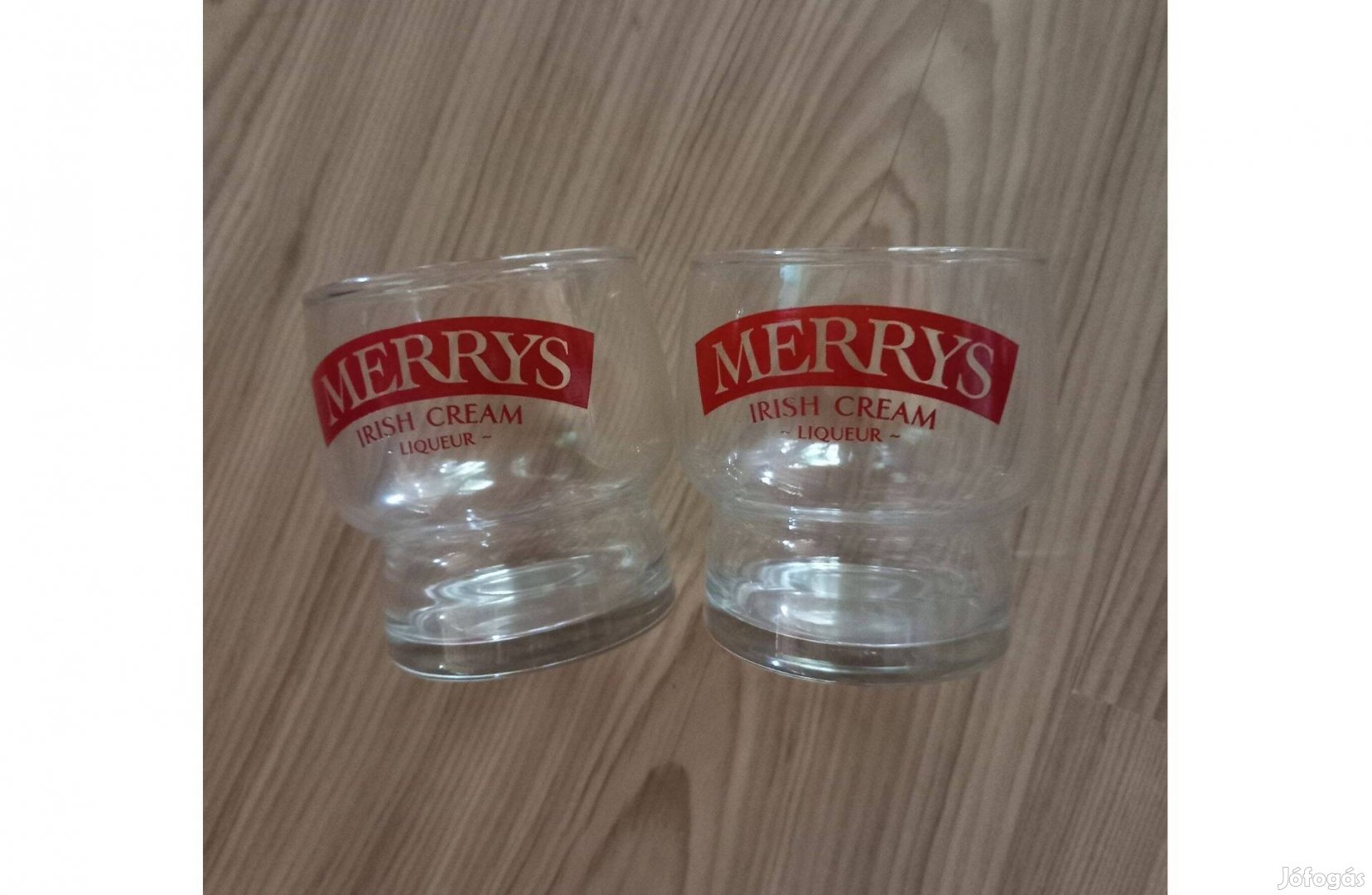 Merrys Irish Cream likörös elegáns pohár 2 db - Új
