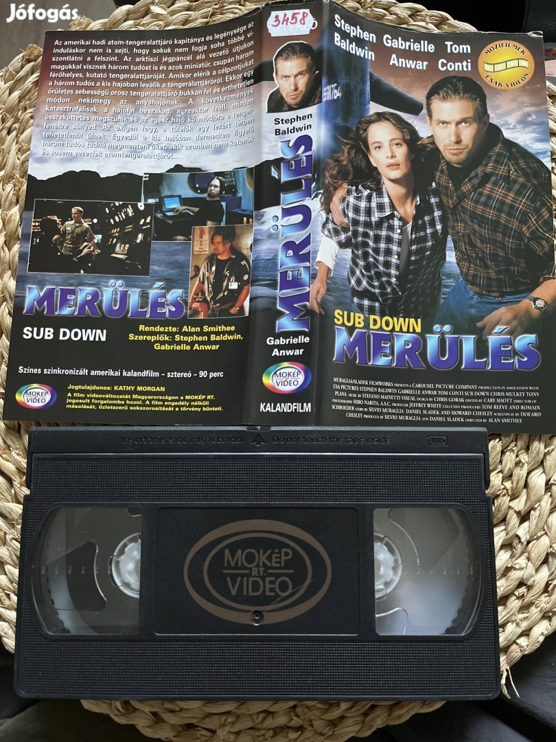 Merülés vhs.   