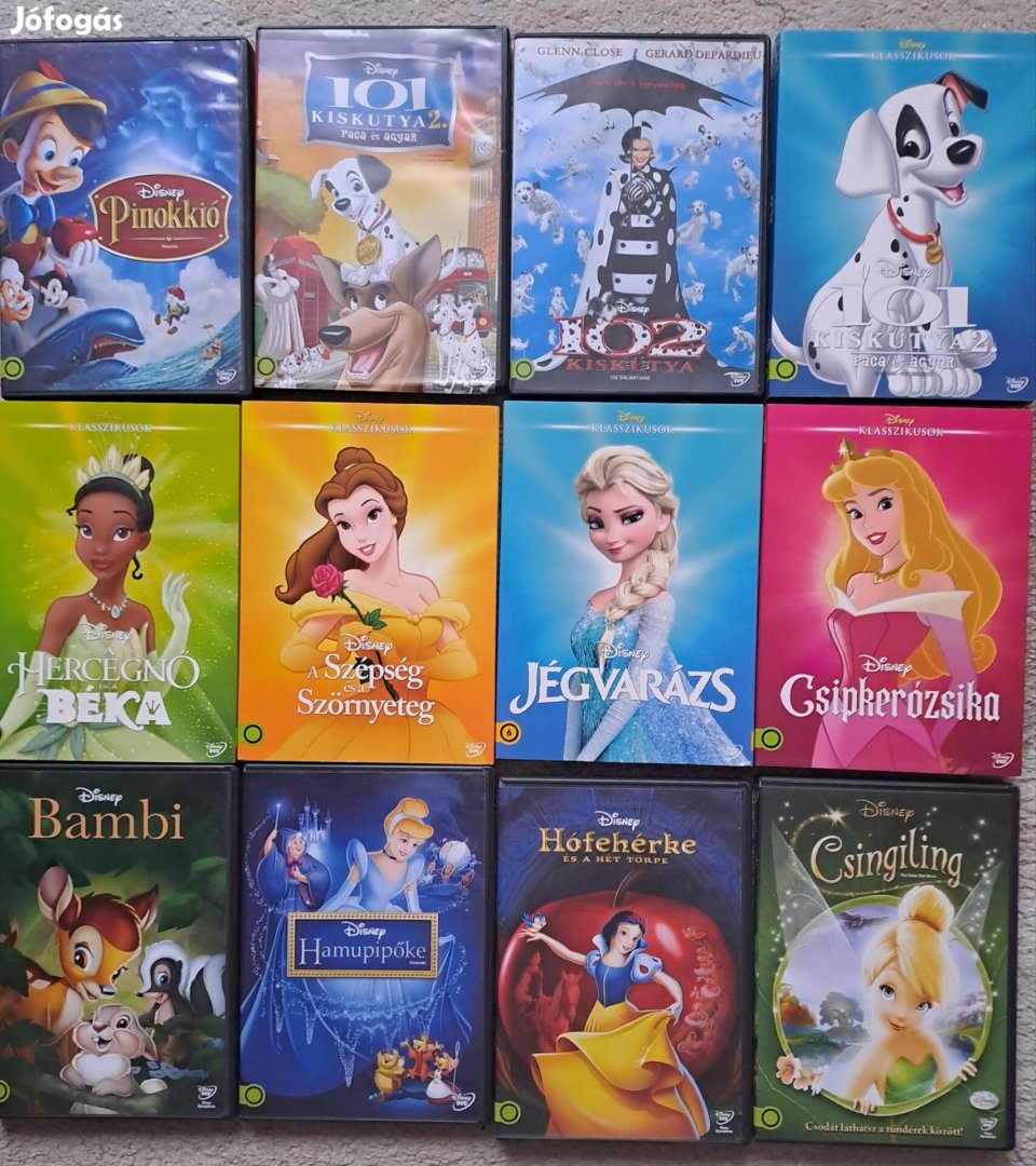 Mese DVD , Disney klasszikusok