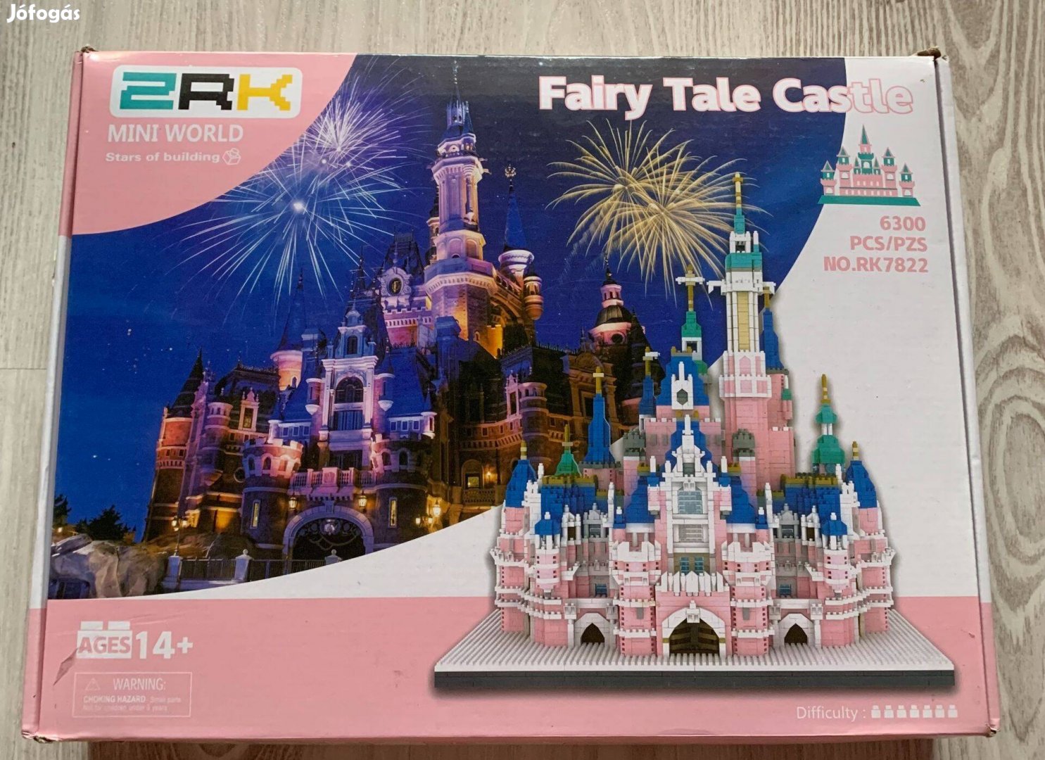 Mese kastély kirakós - 6300 darabos