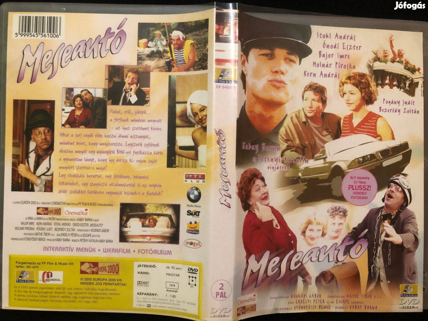Meseautó (karcmentes, Bajor Imre, Stohl András) DVD