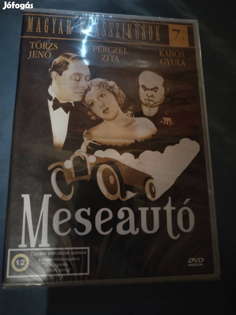 Meseautó bontatlan dvd film 