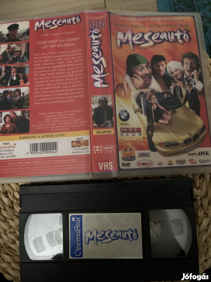 Meseautó vhs m