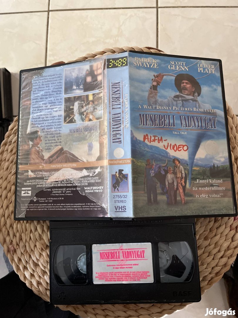 Mesebeli vadnyugat vhs film