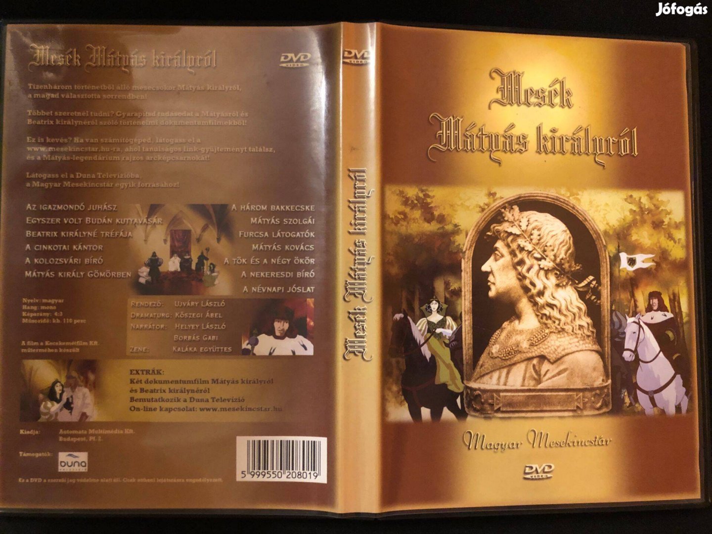 Mesék Mátyás királyról DVD