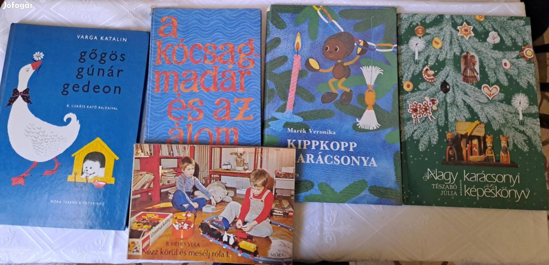 Mesekönyvek: Gőgös Gúnár Gedeon, Kippkopp, Kócsagmadár