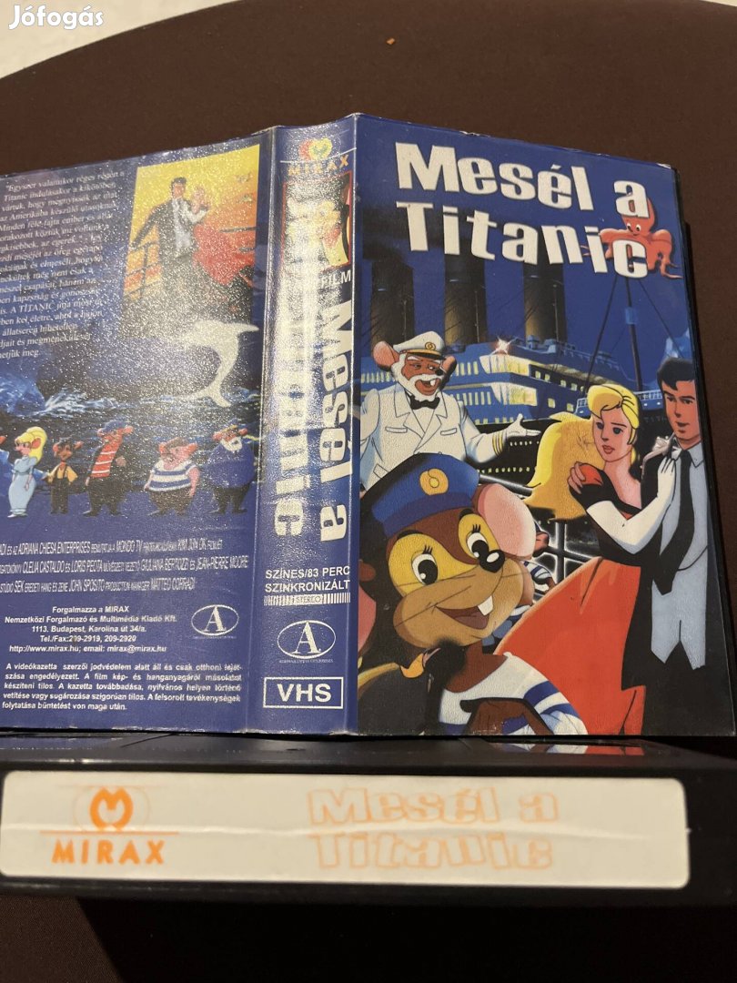 Mesél a titanic mese vhs