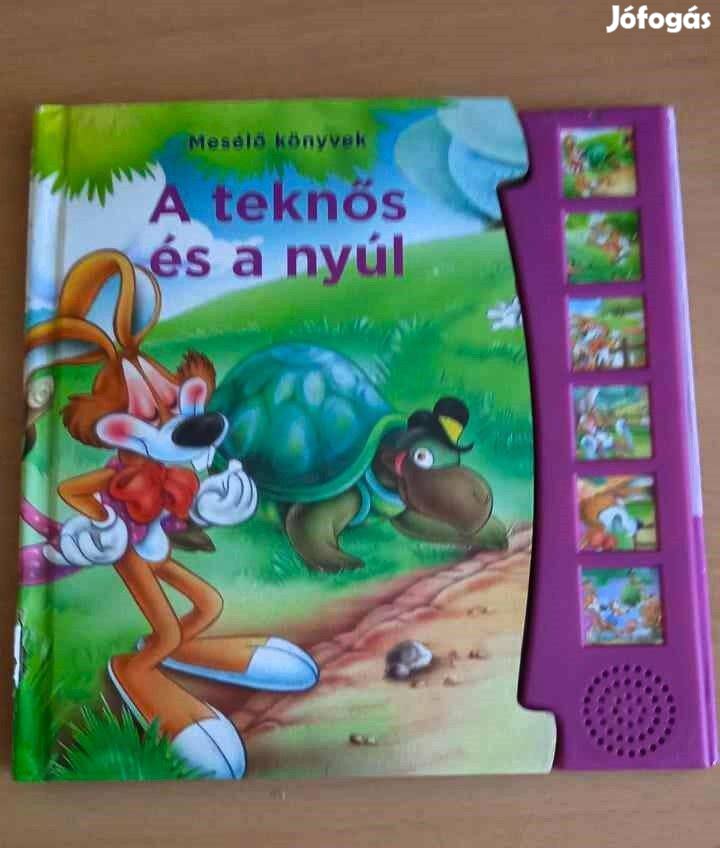 Mesélő könyvek A teknős és a nyúl hangoskönyv