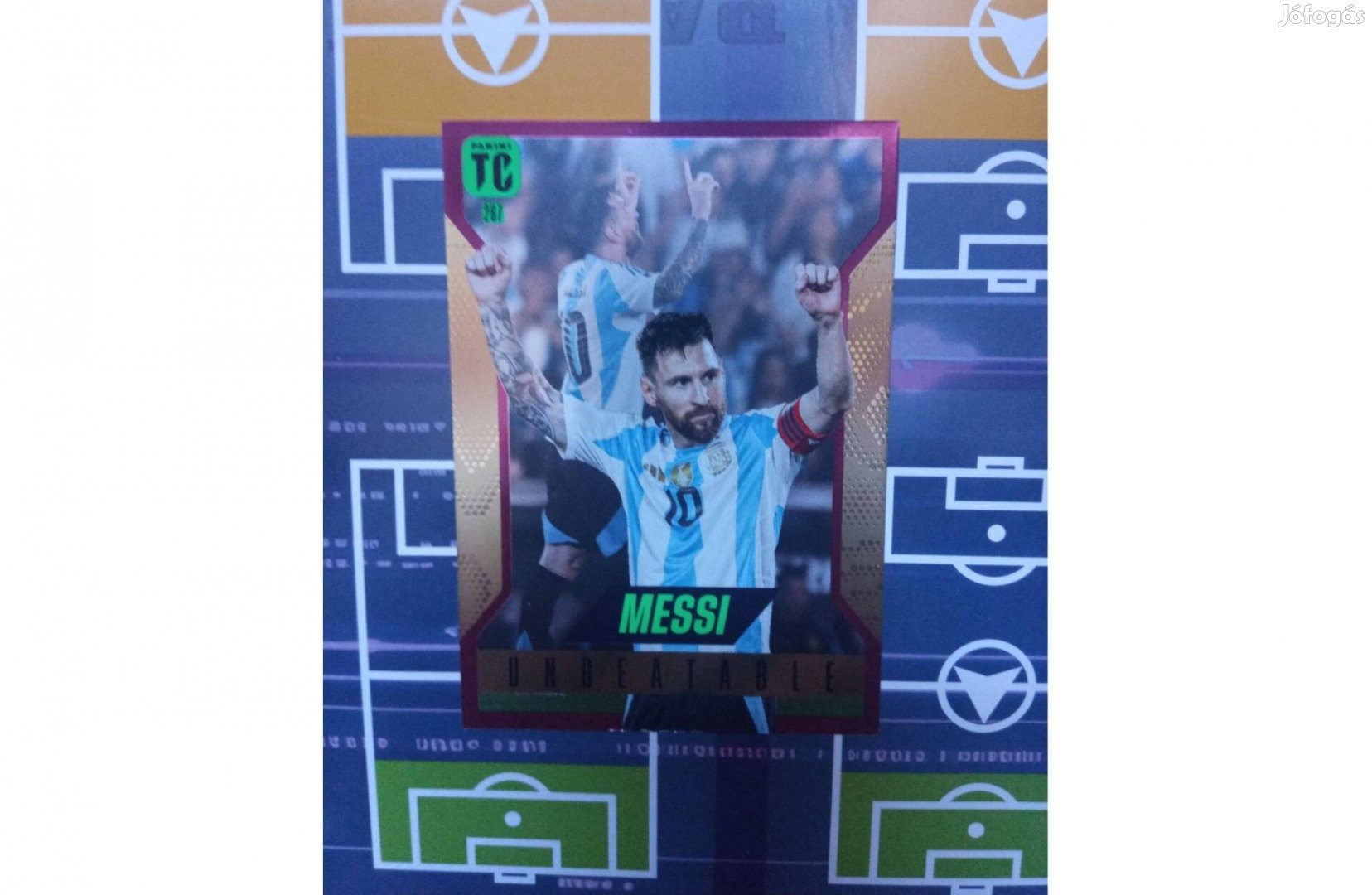 Messi (Argentina) Lila Unbeatable Top Class 2025 focis kártya