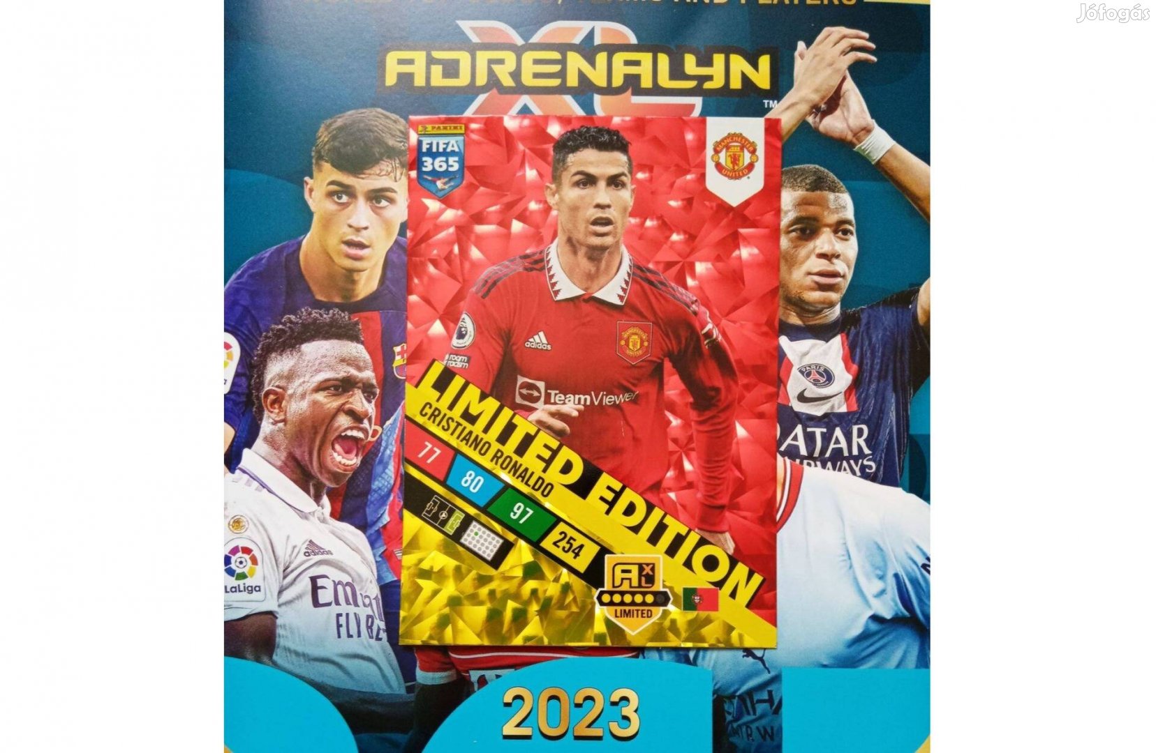 Messi és Ronaldo Fifa 365 XXL limited kártya