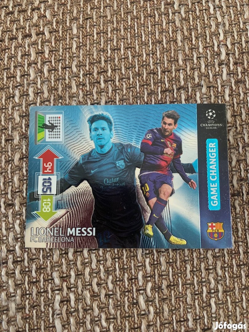 Messi focis kártya