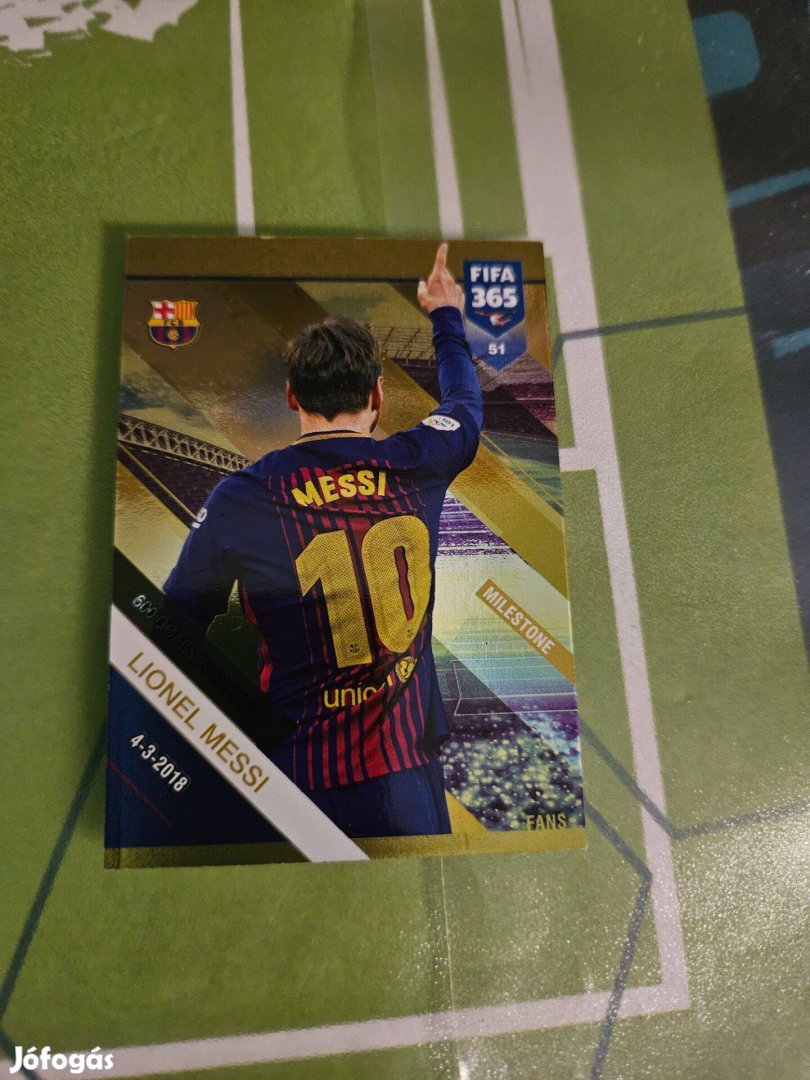 Messi fociskártyák eladók