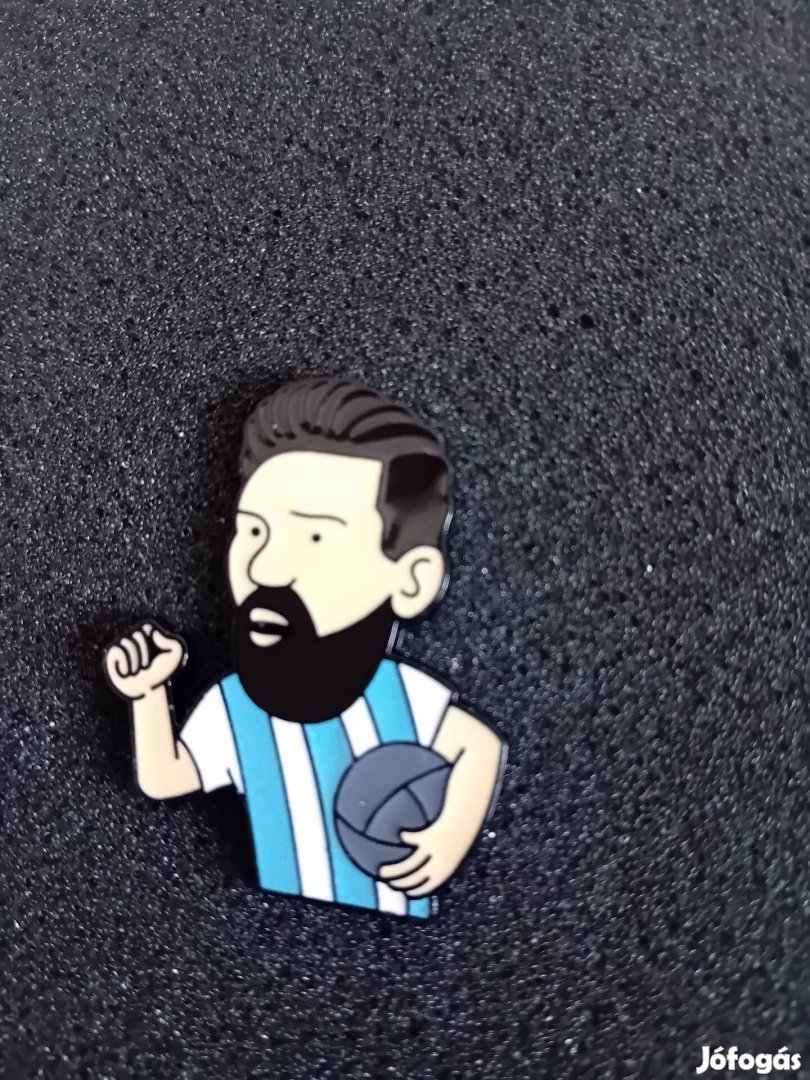 Messi kitűző jelvény Argentína világbajnok 