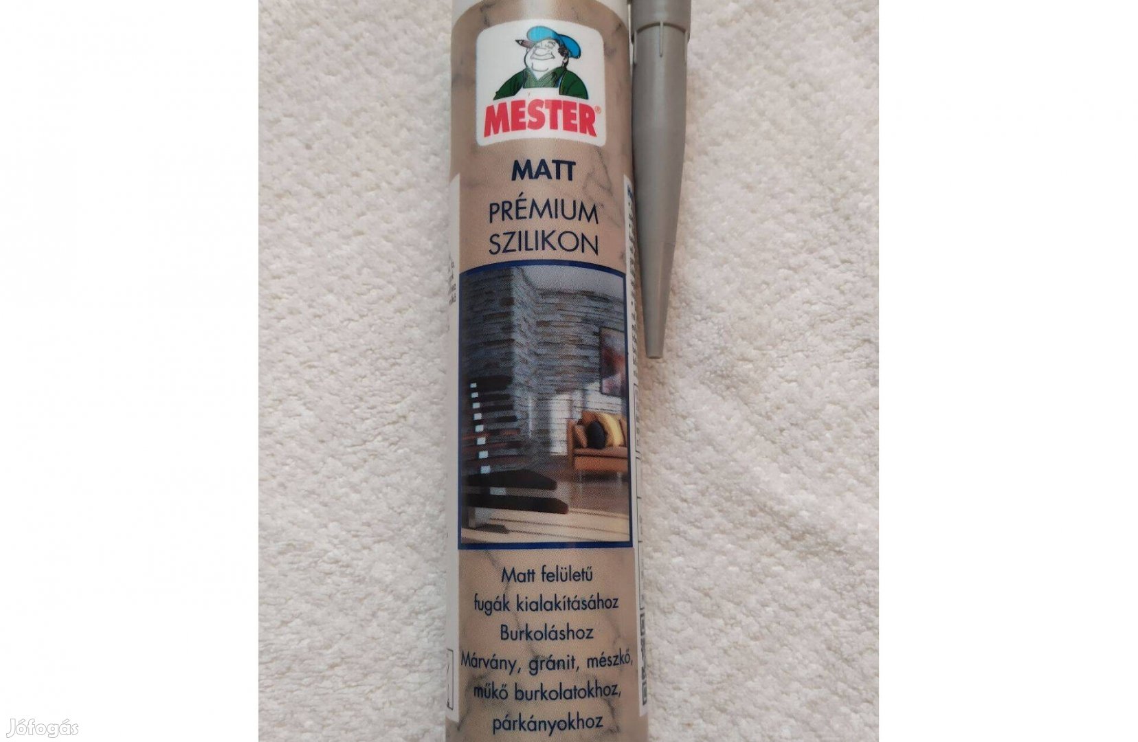 Mester matt prémium szilikon, 310 ml, Sötétszürke - bontatlan