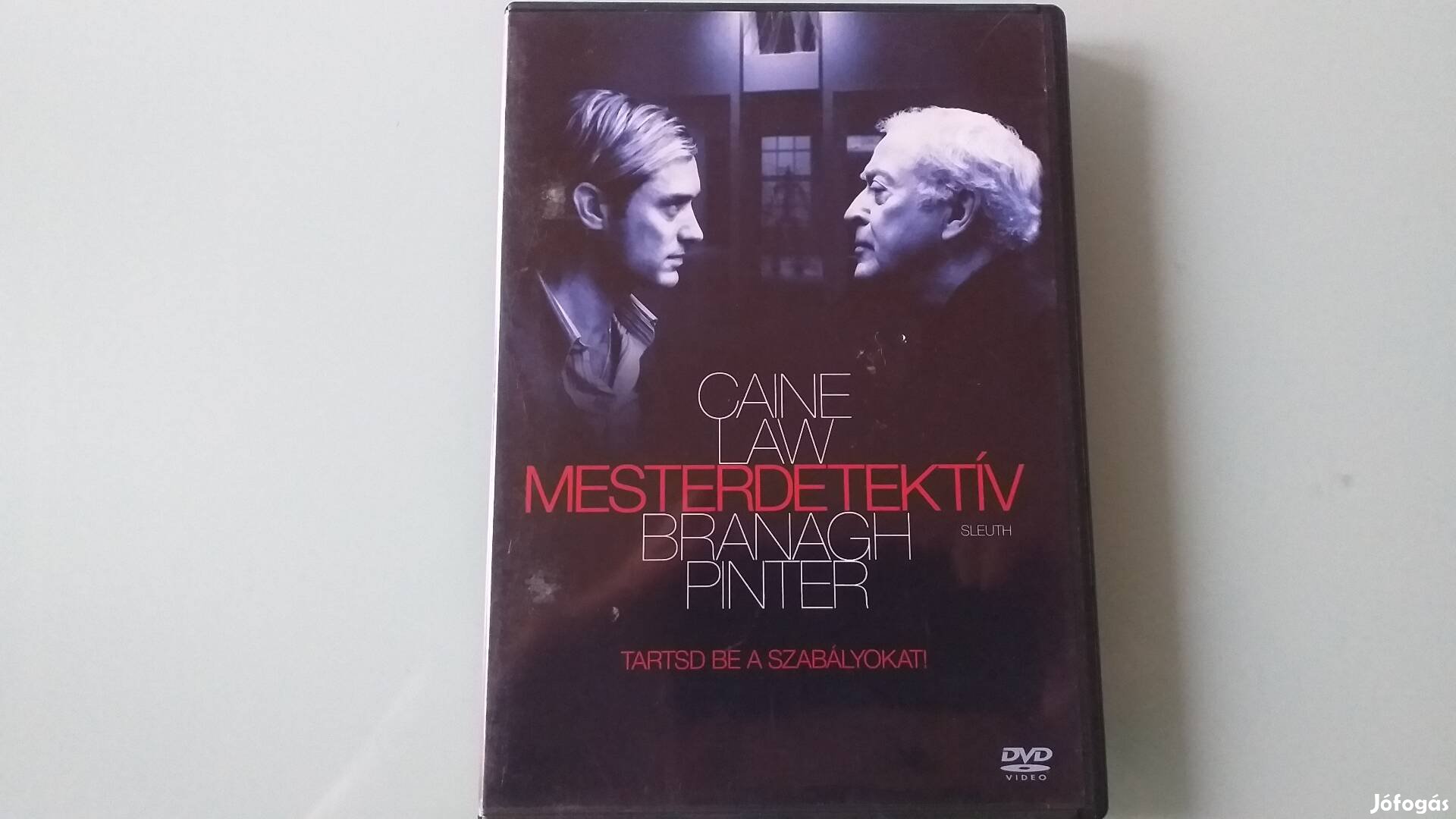 Mesterdetektív krimi DVD -Michael Caine