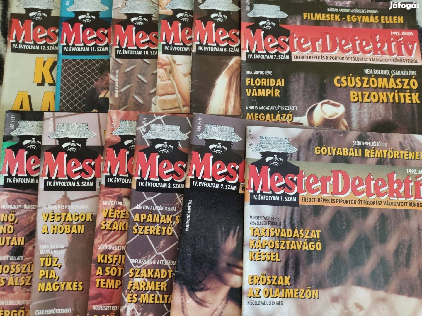 Mesterdetektív magazin II.-VIII. évfolyam