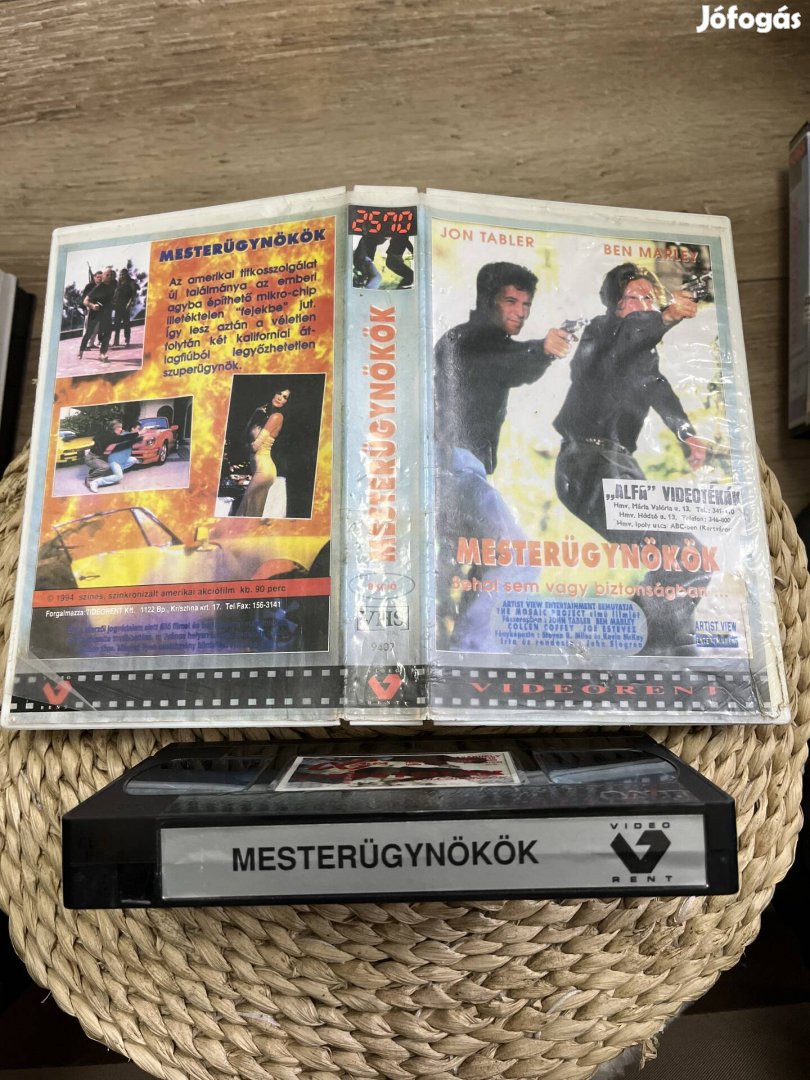 Mesterügynökök vhs m