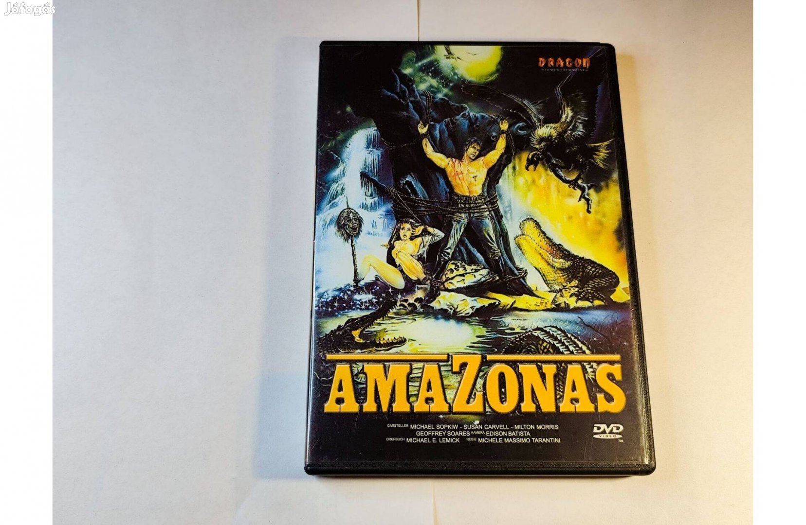 Mészárlás a Dinoszaurusz- völgyben ( Amazonas ) 1985 DVD Horror