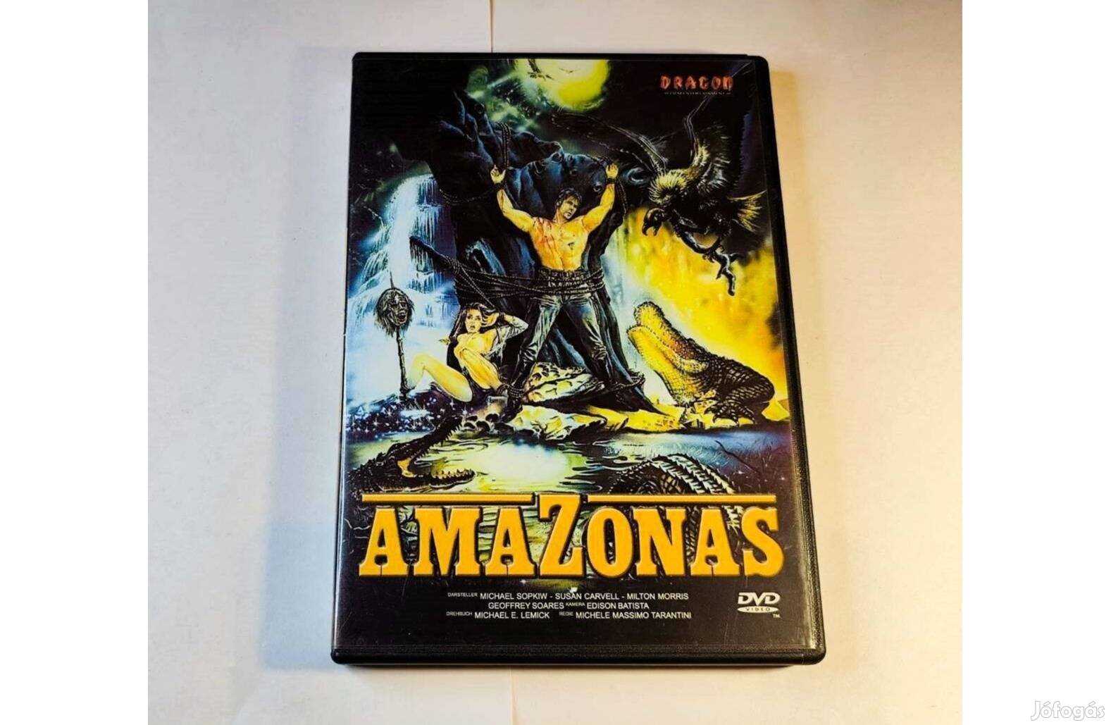 Mészárlás a Dinoszaurusz völgyben ( Amazonas ) 1985 DVD Horror