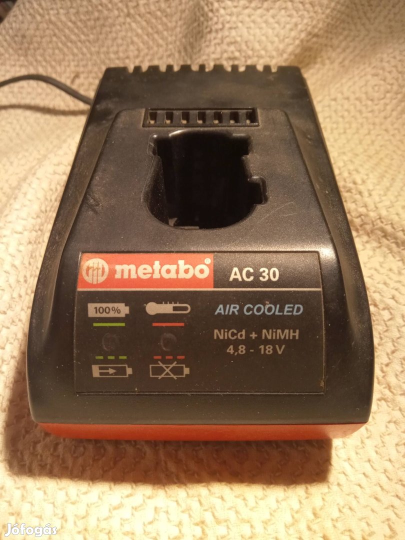 Metabo AC 30 akkumulátor töltő 4.8 -18V