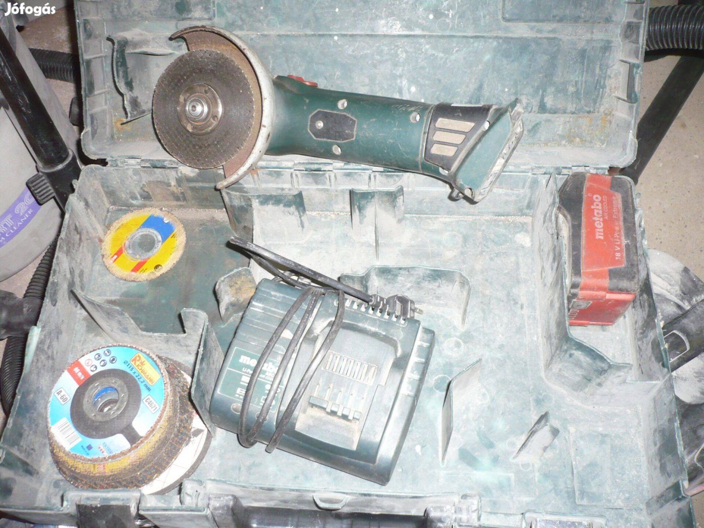 Metabo Akkus sarokcsiszoló