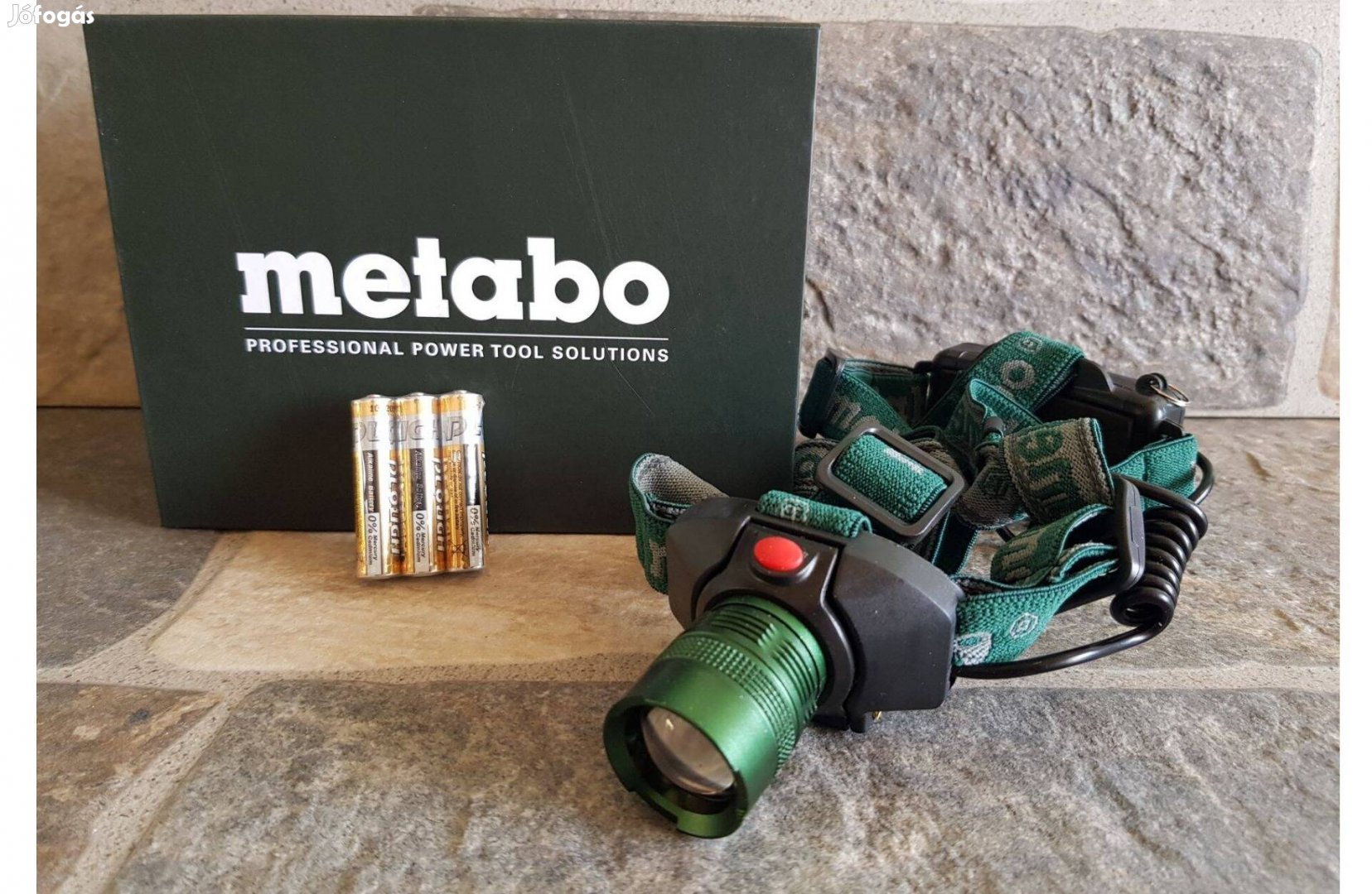 Metabo Cree-Led Fejlámpa / Horgász lámpa