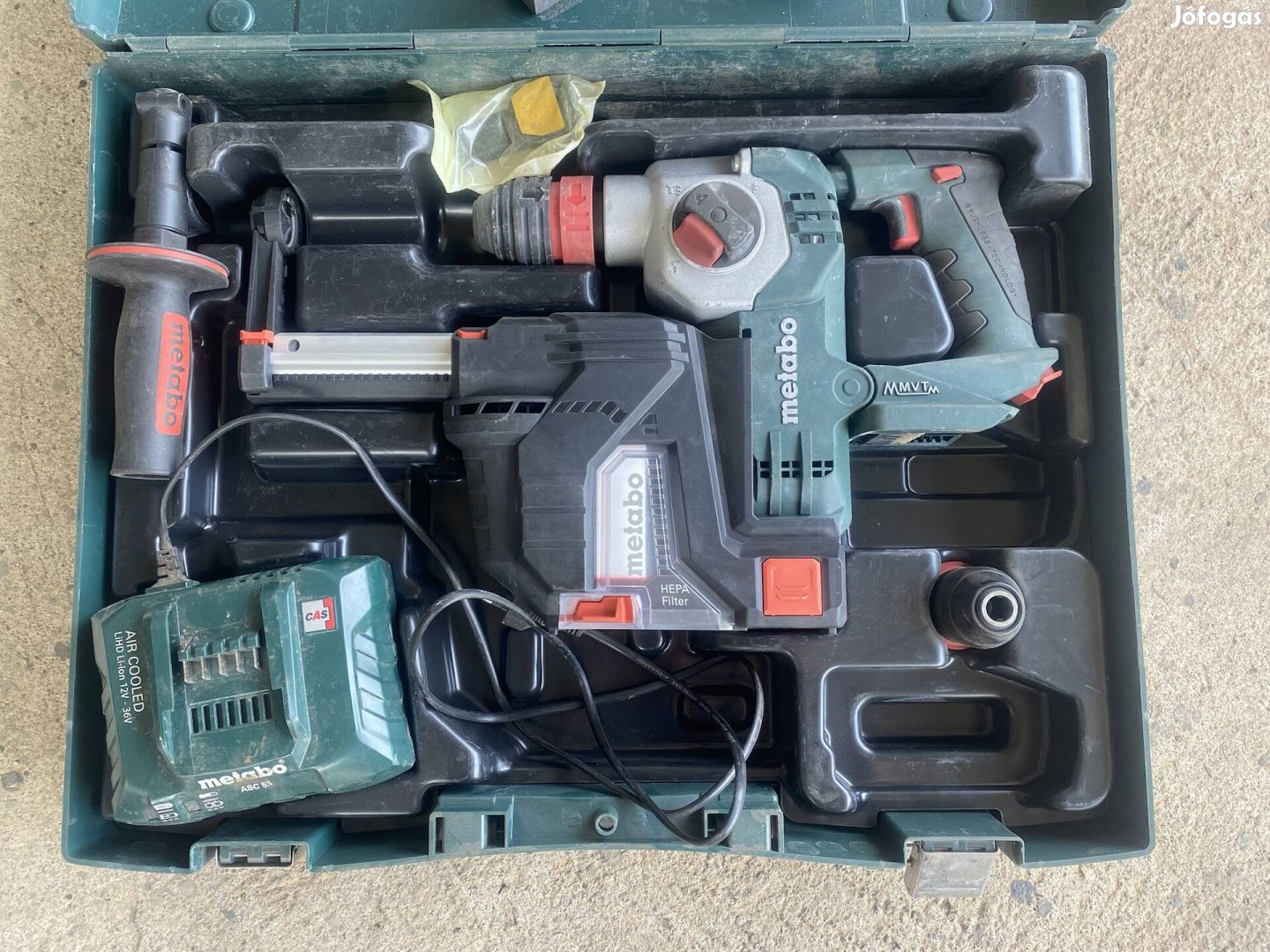 Metabo Kha 18 Ltx BL 24 Quick Set akkus fúró-vésőkalapács