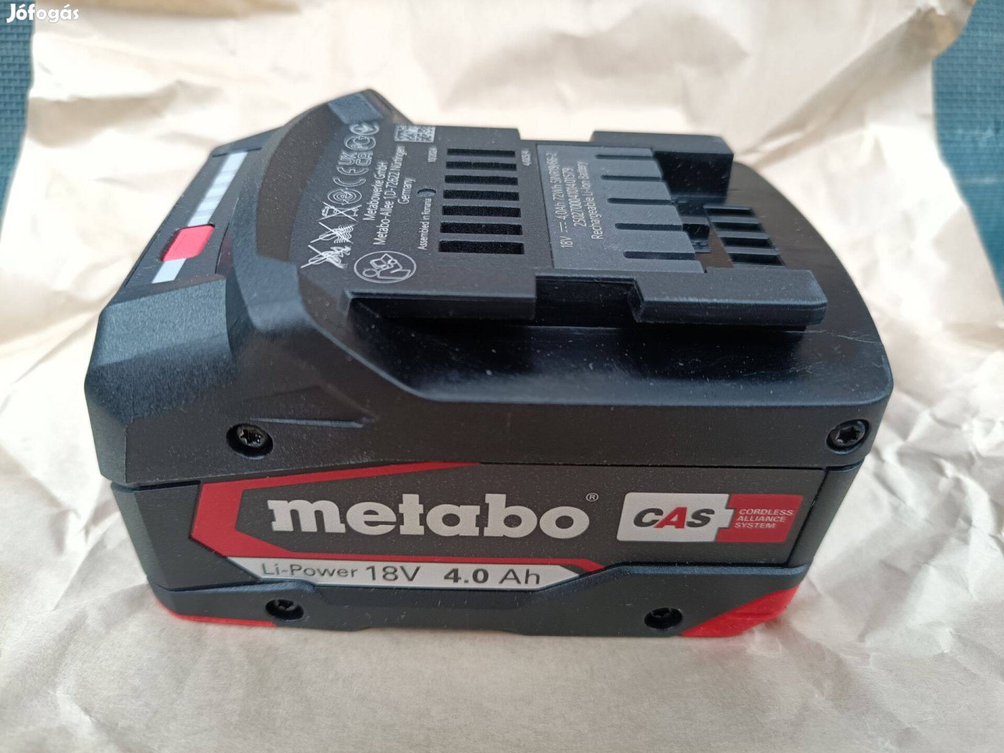 Metabo Li-ion akkumulátor 18 V 4 Ah
