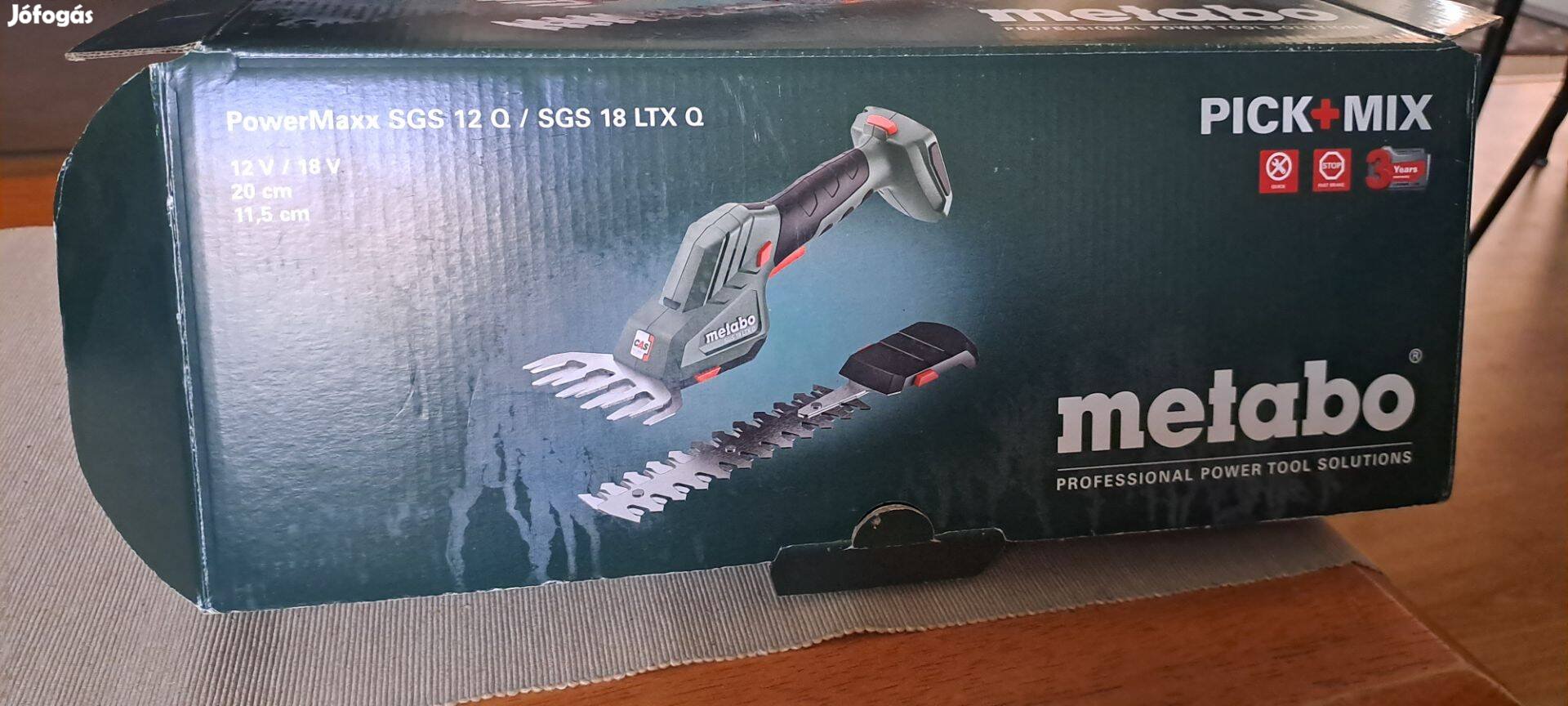 Metabo Powermaxx Sgs 18 Ltx Q akkus szegélynyíró-formázó