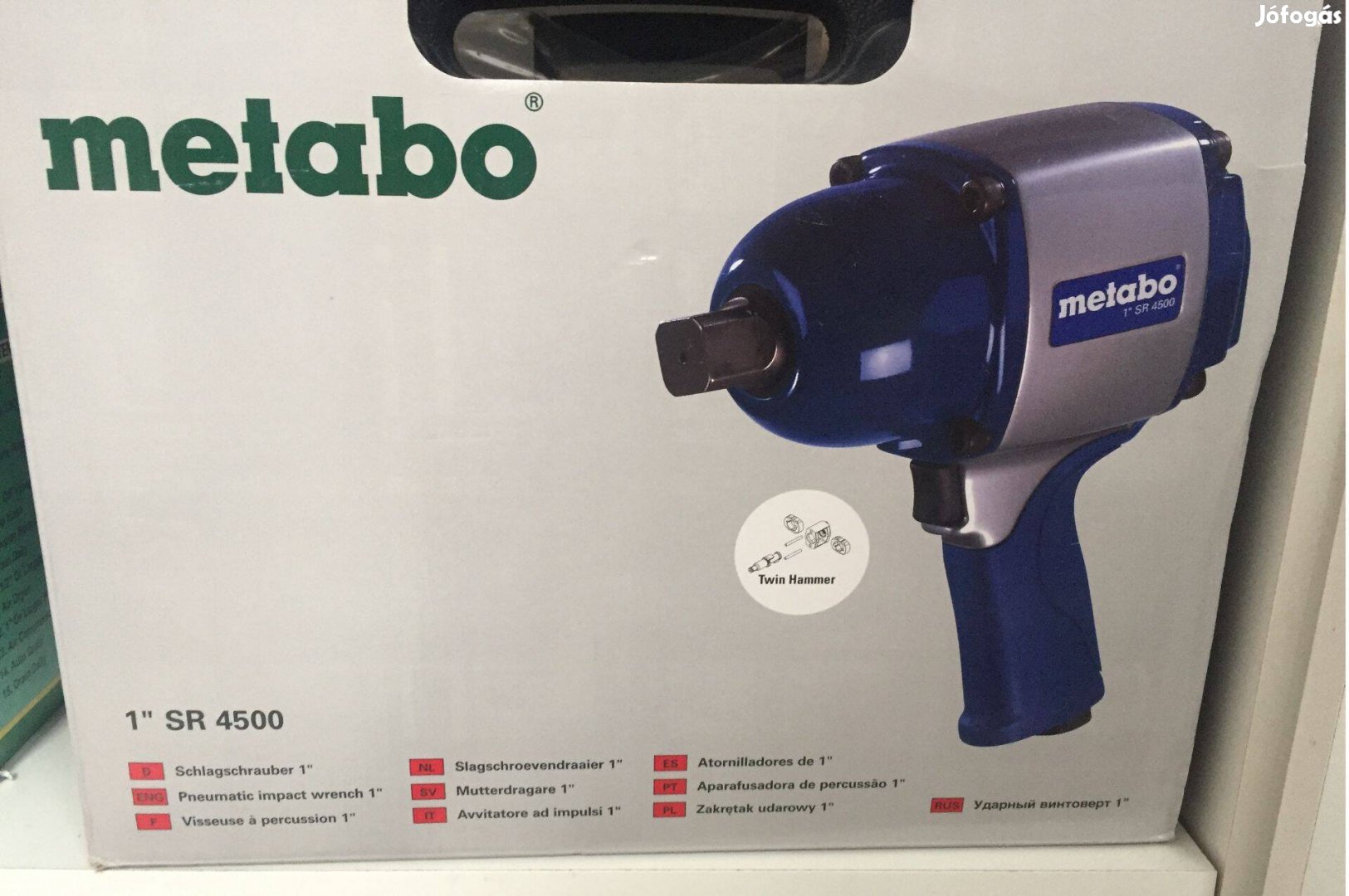 Metabo SR 4500 Sűrített levegős ütvecsavarozó 1" 6,3 bar