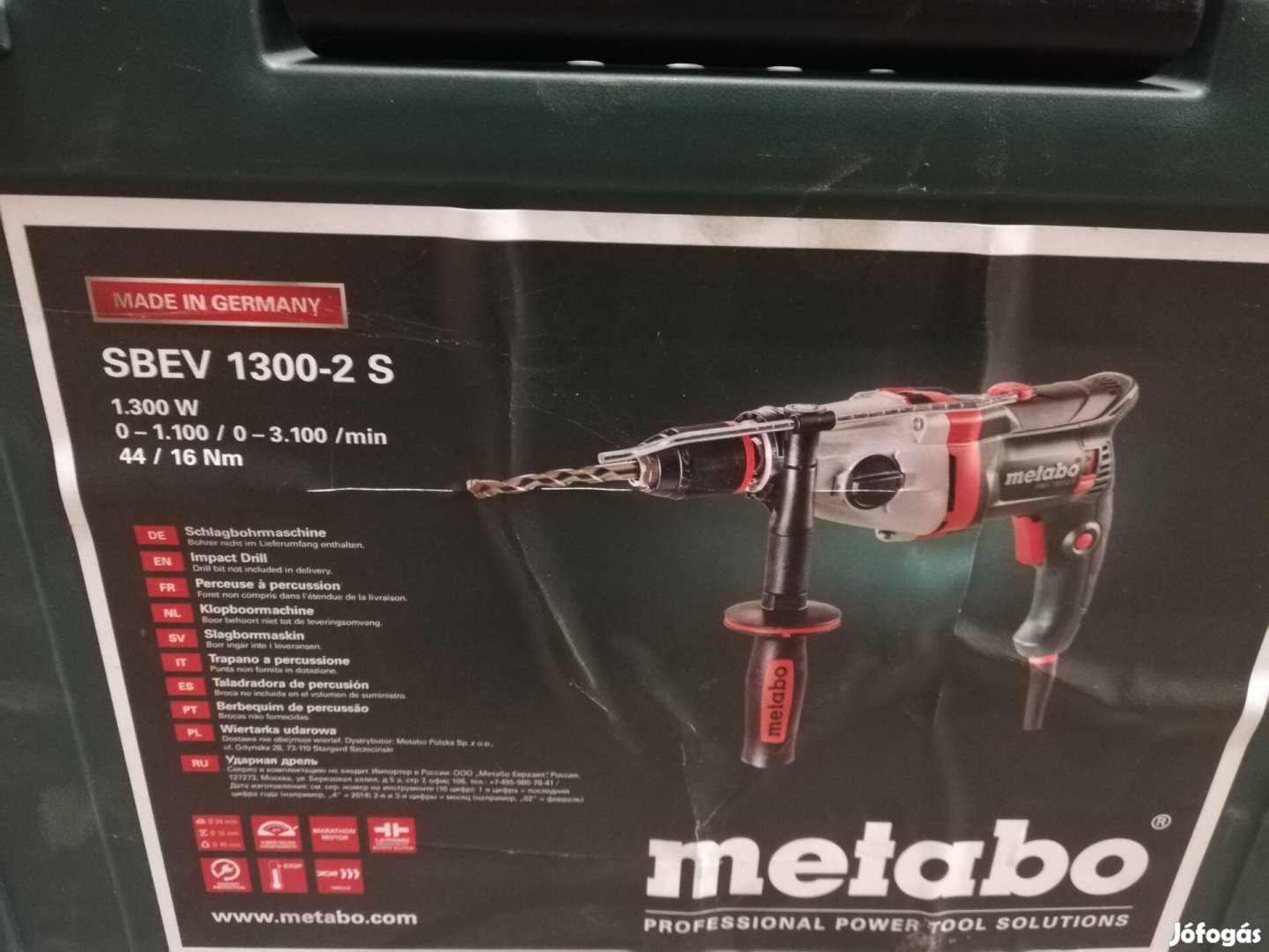 Metabo Sbev 1300 fúrógép ütvefúró