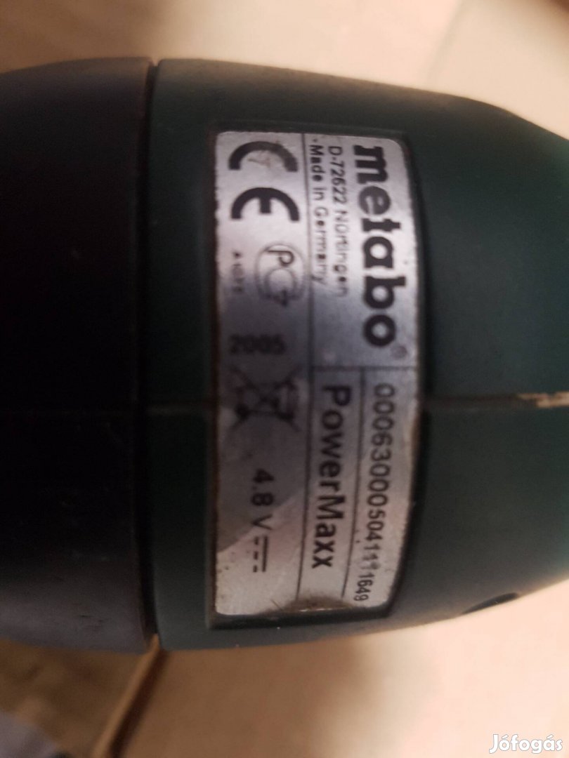 Metabo akkumulátoros fúró, csavarozó eladó!
