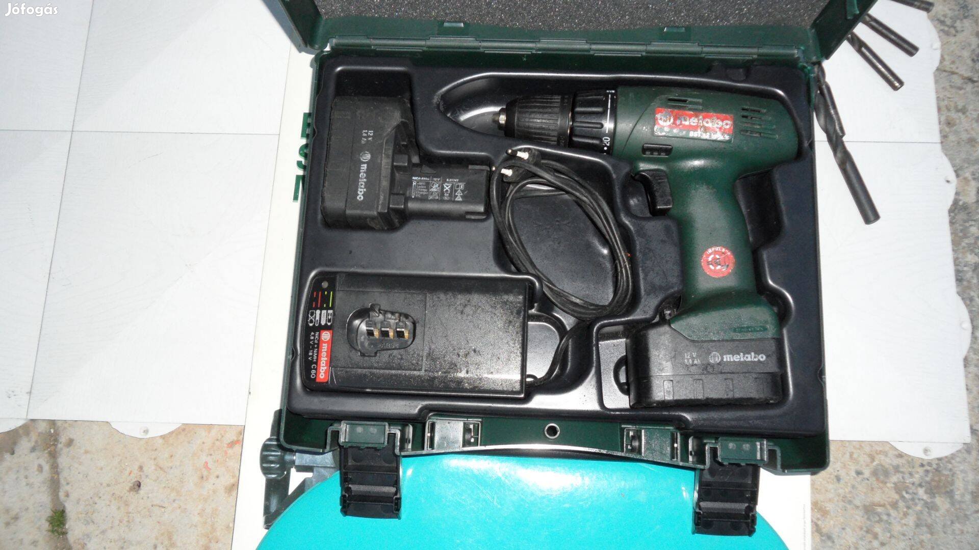 Metabo akkumulátoros pisztolyfúró fúró csavarozó koffer Bosch