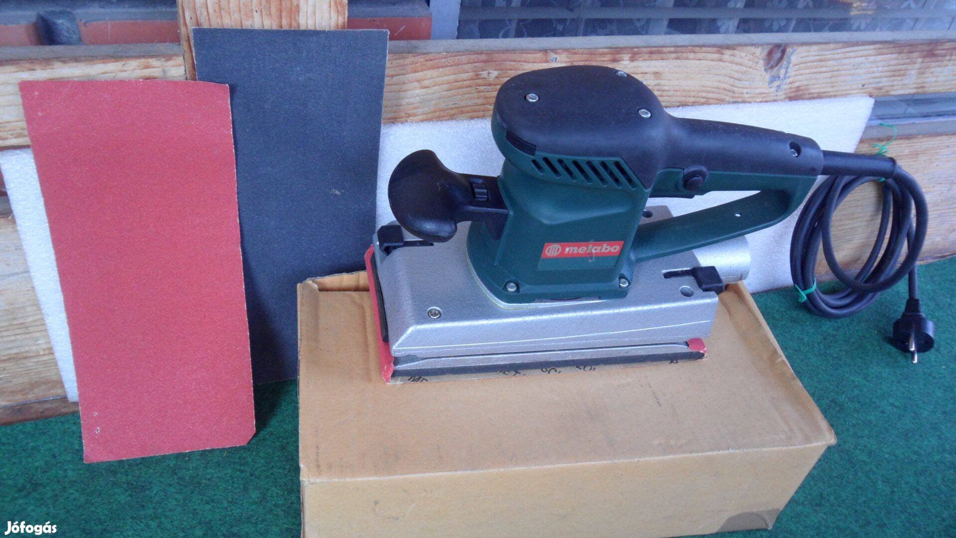 Metabo ipari excenter új nagy talpas csiszoló polírozó gép 114x230 mm