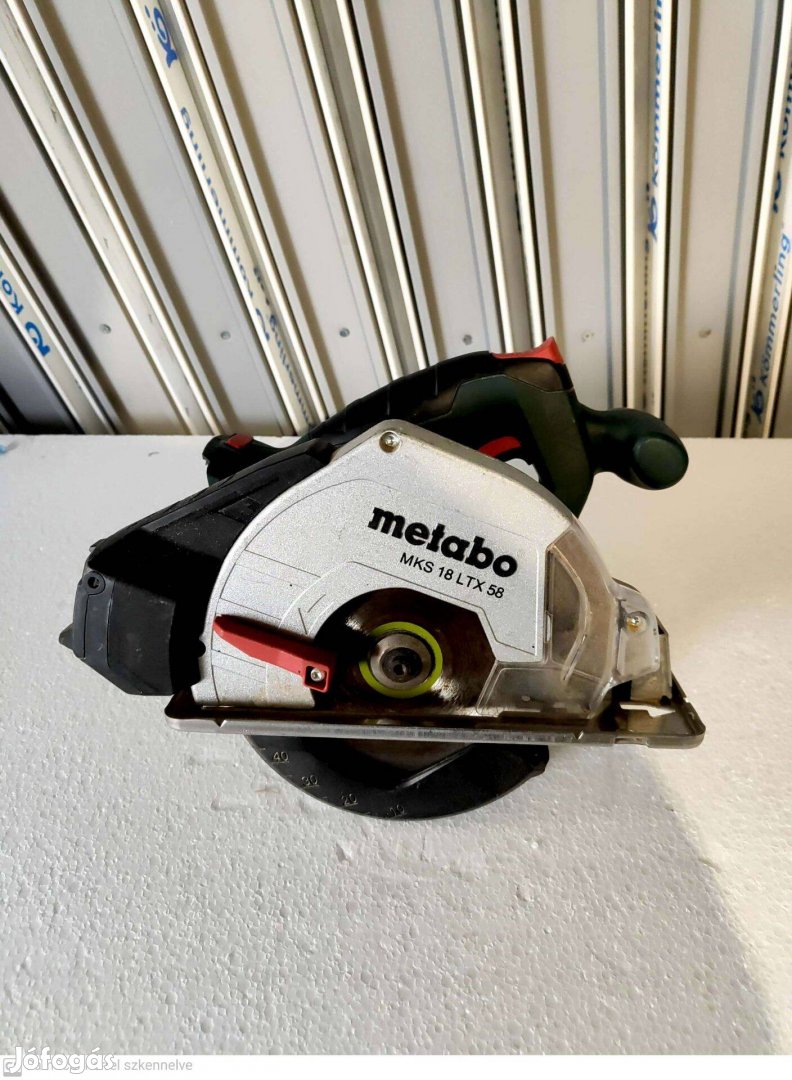 Metabo körfűrész MKS 18 Ltx 58 Akció !