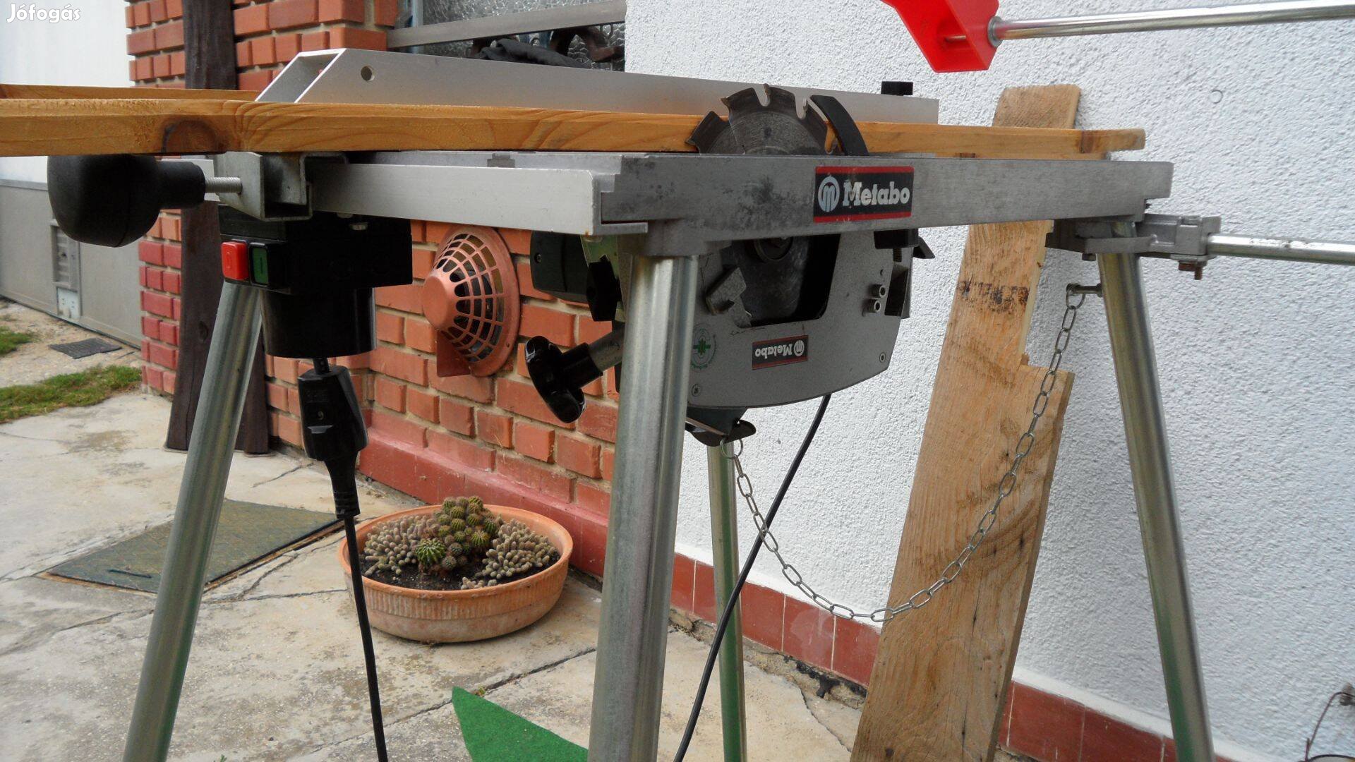 Metabo mobil körfűrész asztal fűrész fára-fémre 1-75 mm