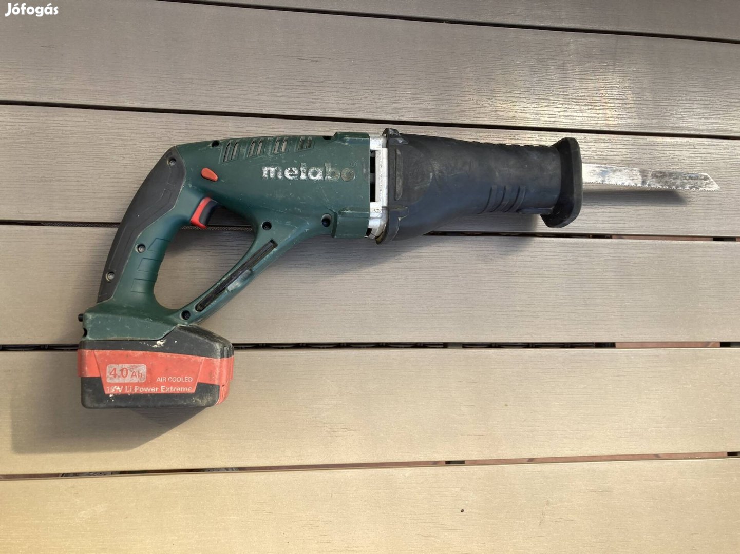 Metabo orrfűrész 18V ASE 18 Ltx akksis 