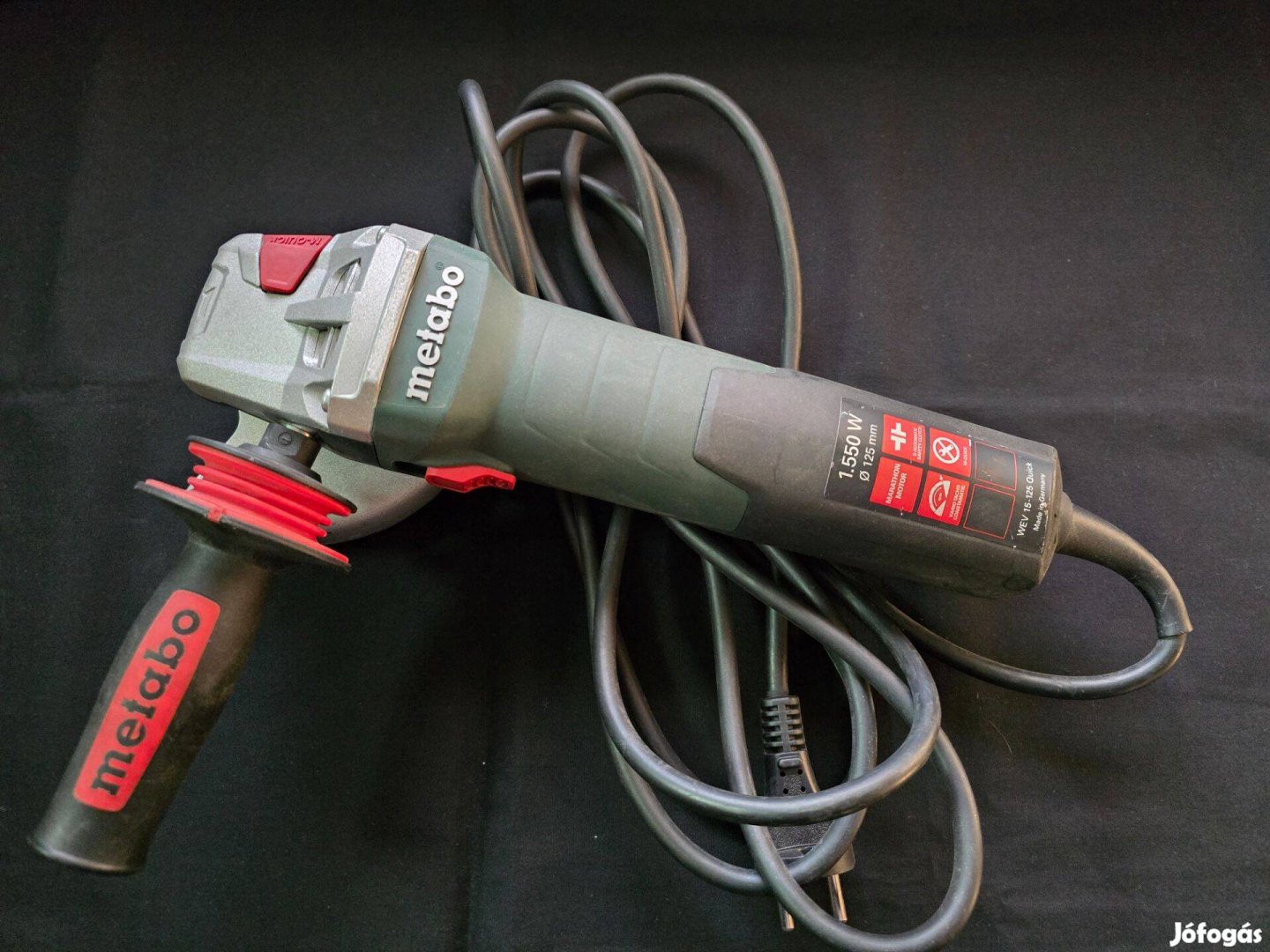 Metabo sarokcsiszoló 1550w-os