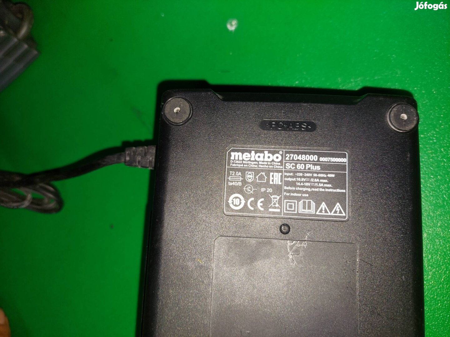 Metabo töltö 