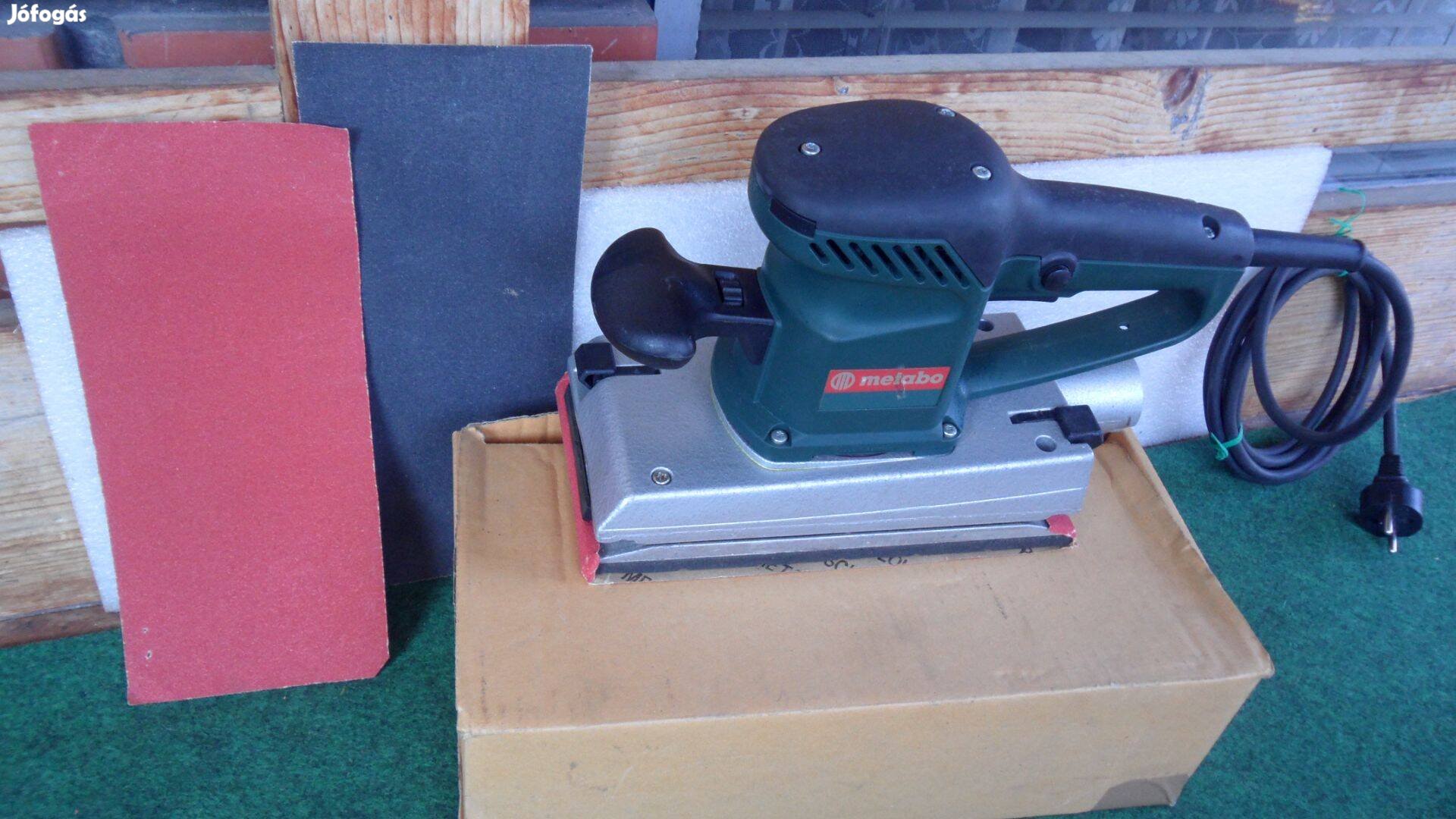 Metabo új ipari rezgő csiszoló polírozó, nagyobb talp 12x22