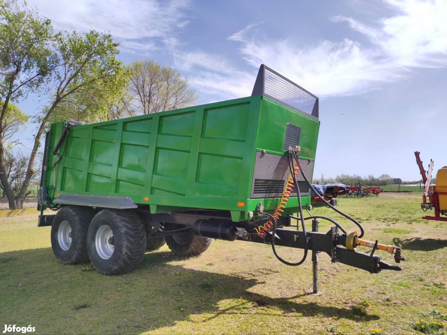 Metal-Fach N272/2 trágyaszóró