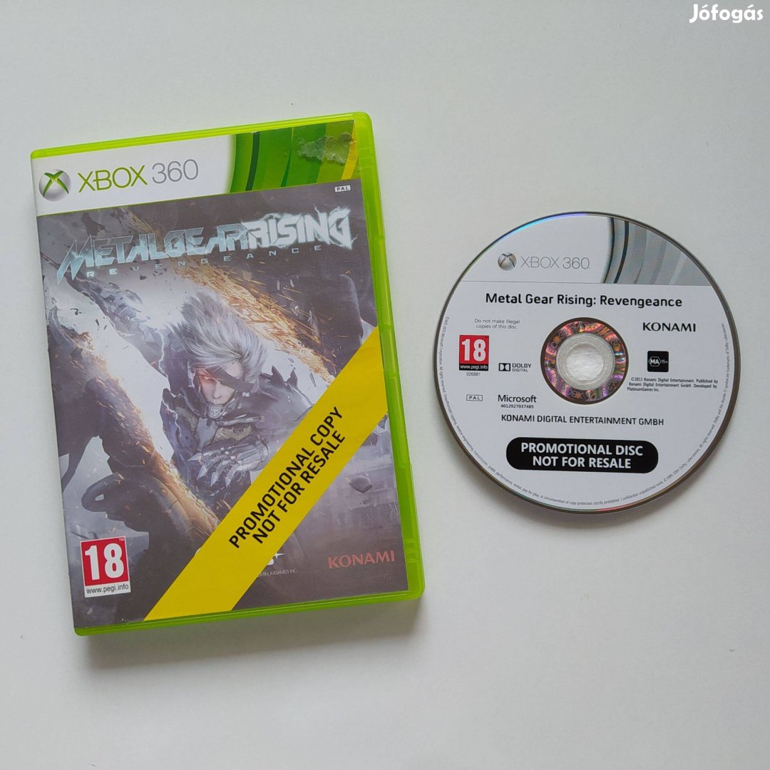 Metal Gear Rising Revengeance Xbox 360 Xbox One Series X