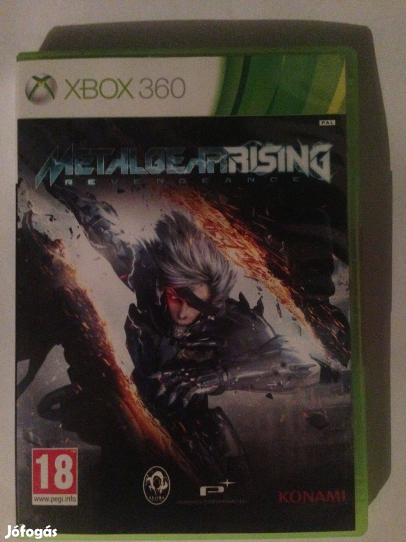 Metal Gear Rising Revengeance "xbox360-one-series játék eladó-csere