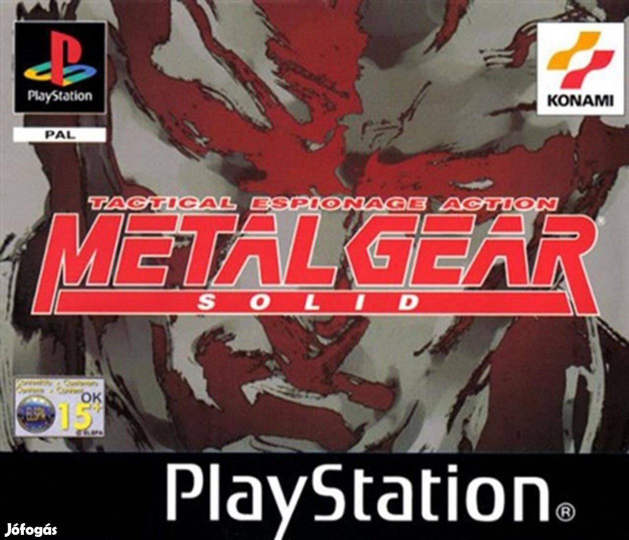 Metal Gear Solid (Wdemo Disc), Mint PS1 játék