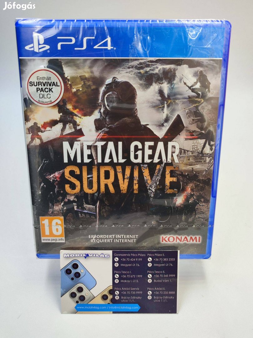 Metal Gear Survive PS4 Garanciával #konzl1863